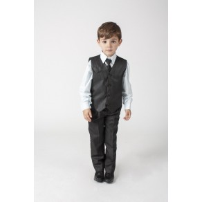 Boys Suits 4 Piece Waistcoat Suit  4 Colours (HP1) BUY OR HIRE from just £10.99