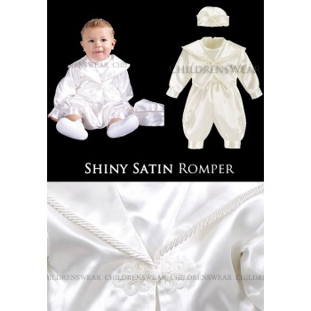Shiny Satin Romper 0-18 months BUY OR HIRE from just £10.99