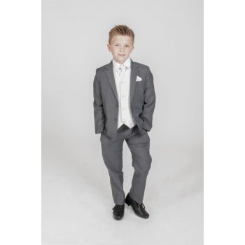HP1 {5PC GREY DIAMOND SUIT IN IVORY} BUY OR HIRE from just £10.99