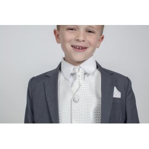 HP1 {5PC GREY DIAMOND SUIT IN IVORY} BUY OR HIRE from just £10.99