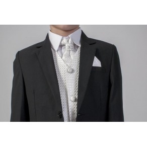 HP1 {5PC BLACK DIAMOND SUIT IN IVORY}  BUY OR HIRE from just £10.99