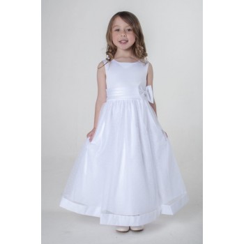  BOW DRESS IN WHITE V340 (HP1)- BUY OR HIRE from just £10.99