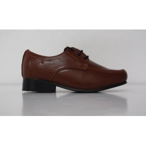 BOYS WILLIAM SHOES IN BROWN (HP1)