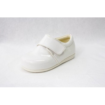 BOYS EARLY STEPS PRINCE SHOES IN WHITE (HP1)