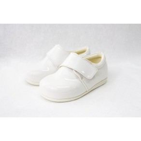 BOYS EARLY STEPS PRINCE SHOES IN WHITE (HP1)